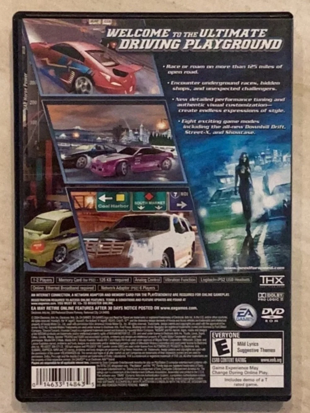 Need For Speed Underground 2 PlayStation 2 Game PS2  CIB Tested Sony